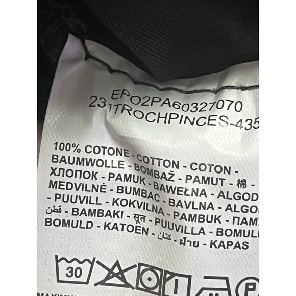 Piombo Italian Cotton Pleated Front Pants Men's 33 Classic Brown Chino Trouser - Picture 7 of 11